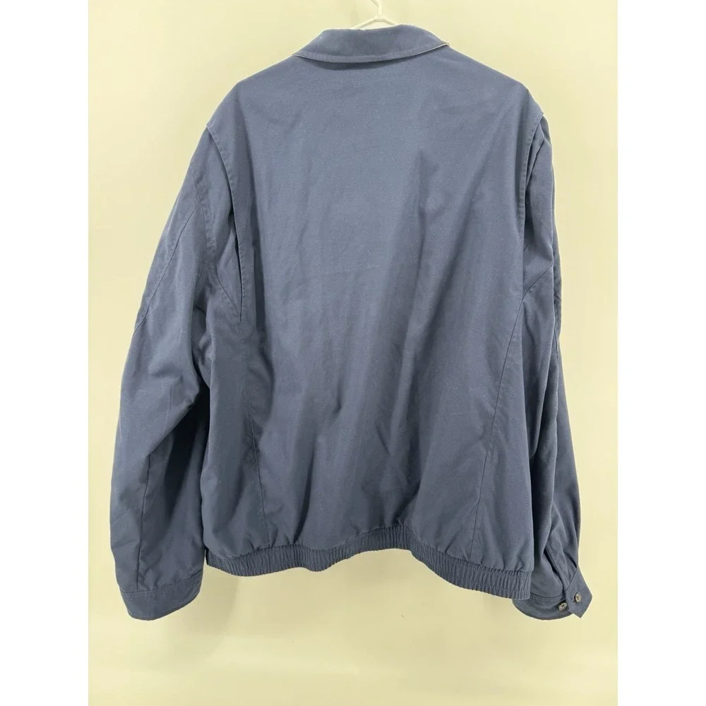 Polo‎ Ralph Lauren Harrington Bi-Swing Jacket Navy Blue Windbreaker  Sz XXL